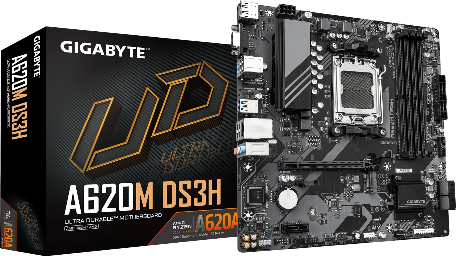 Gigabyte A620M DS3H (Rev. 2.0)